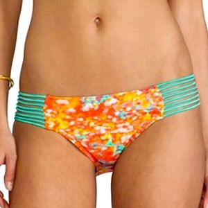 Gorgeous Luli Fama bikini bottoms 🩵🐠🧡👙☀️